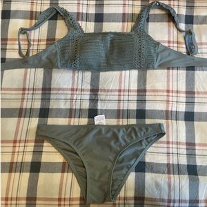 Green two piece bikini (copy)